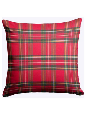 Μαξιλαρι Κοκκινο Καρο, 40x40cm