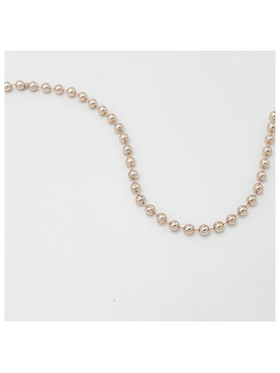 Αλυσιδα με ροζ Περλες, Πλαστικο, 12m