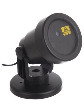 Προτζεκτορας Laser, με Προγραμμα, με Χριστουγεννιατικα Σχεδια, 11,8x10,2x40cm, Ip44