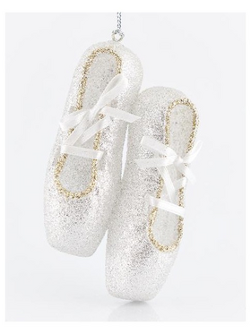 Παπουτσια Μπαλετου Ακρυλικα, Σαμπανι me Μπεζ Κορδελα, 10,2x1,27cm