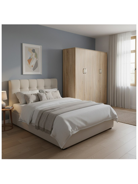 Ντουλάπα Τετράφυλλη Lego ι Pakoworld Sonoma 160x42x180εκ