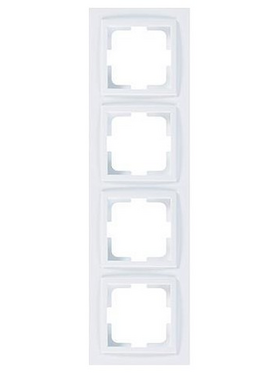 Πλαισιο 4 Θεσεων Λευκο