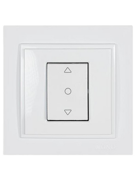 Διακοπτης Ρολλων Λευκος