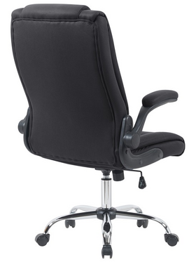 Καρέκλα Γραφείου Διευθυντη Kesla Pakoworld pes Μαύρo 65x65x113-121εκ