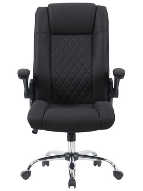 Καρέκλα Γραφείου Διευθυντη Kesla Pakoworld pes Μαύρo 65x65x113-121εκ