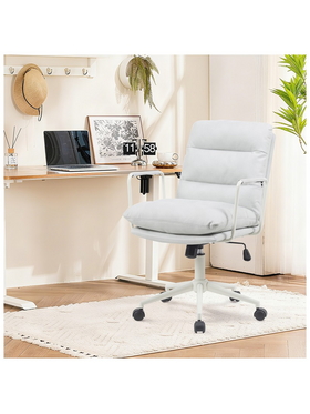 Καρέκλα Γραφείου Διευθυντη Kreno Pakoworld pes Γκρι 56x67x89-97εκ