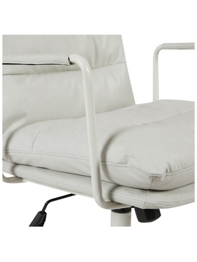 Καρέκλα Γραφείου Διευθυντη Kreno Pakoworld pes Γκρι 56x67x89-97εκ