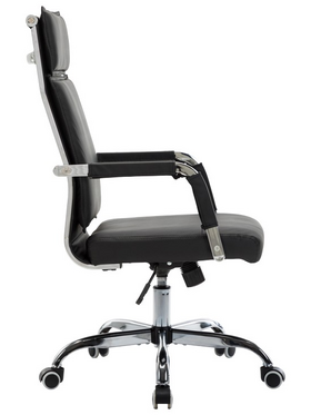 Καρέκλα Γραφείου Διευθυντη Mavel Pakoworld pu Μαύρo 55x62x100-110εκ