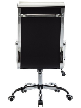 Καρέκλα Γραφείου Διευθυντη Mavel Pakoworld pu Λευκό 55x62x100-110εκ