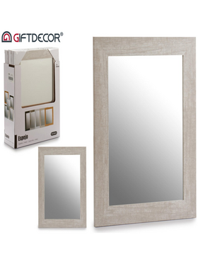 GiftDecor Light grey mirror frame 38x48cm