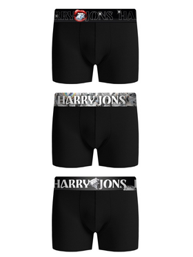 Boxer Harry Jons Diamond Pack Μαύρο