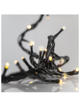 Σειρα,700 Flash led 5mm,31v,επεκταση ωσ 2,με Μετασχηματιστη,προεκταση Παροχης 300cm,πρασινο Καλωδιο,θερμα Λευκα Led,ana 10cm,ιρ44