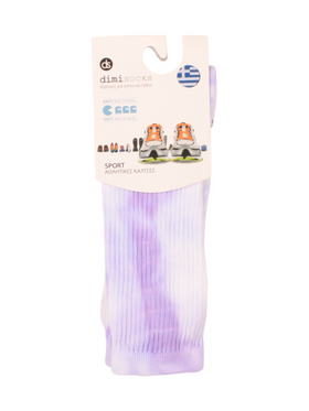 Tie Dye Κάλτσες Dimi Socks TD541 Λιλά