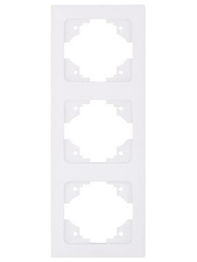 Πλαισιο 3 Θεσεων Λευκο Καθετο