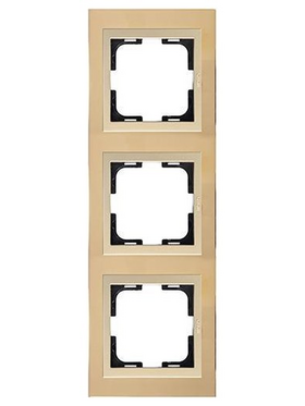 Πλαισιο 3 Θεσεων Χρυσο ματ