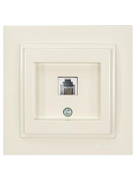 Πριζα Τηλεφωνου Monh rj 11 Μπεζ