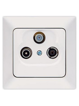 Πριζα tv Radio Satellite Τερματικη Λευκη