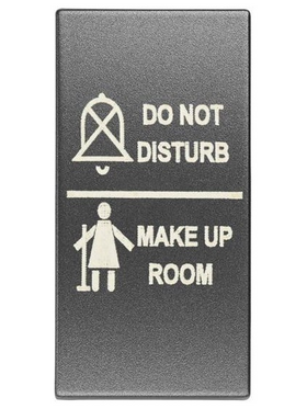 Διακοπτης 1 Modules μην Ενοχλειτε/παρακαλω Καθαριστε Γραφιτης