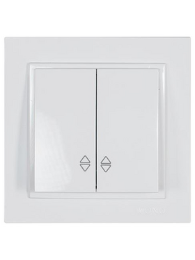 Διακοπτης a/r-k/r Λευκος