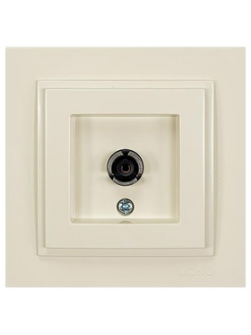 Πριζα tv Τερματικη Μπεζ