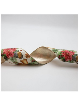 Κορδελα Πολυτελειας, με Πουλακι, Αλεξανδρινο και Καμπανες, 914x10cm