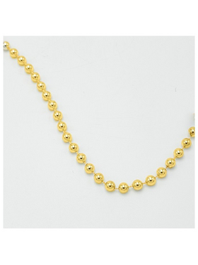Αλυσιδα με Χρυσες Περλες, 8mm, 1000cm