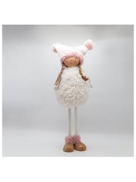 Κοριτσακι me ροζ pom Pom, 69cm