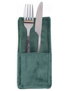 Θηκη για Μαχαιροπιρουνο, Πρασινο, 12x14.5cm