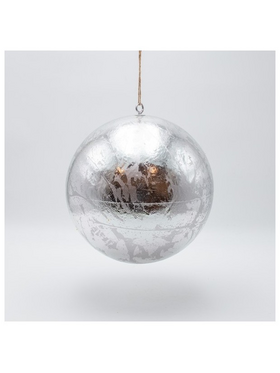 Μπαλα, Μεταλλικο Ασημι, 25cm