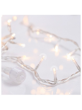 Σειρα, 300 Flash led 5mm, 31v Μετασχηματιστη, 4 Επεκτασεις εωσ 3 Σετ, Διαφανο pvc Καλωδιο, Θερμο Λευκο led ana 10cm, Προεκταση Παροχης 3m, Ιρ44