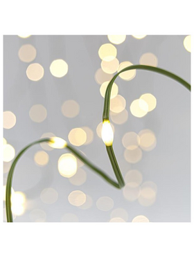 Σειρα, 200 Mini Led, 8 Προγραμματα, με Μετασχηματιστη, 500cm Προεκταση Παροχης, Πρασινο Καλωδιο Πλακε Χαλκος, Daylight Led,ανα 5cm,ip44