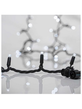 Σειρα,96 Led,24v,πρασινο Καλωδιο Καουτσουκ,με Επεκταση,2 Κονεκτορες, Λευκo Led,σετ 5 Σειρες και μια Επεκταση 300cm,ανα 10cm,ιρ65