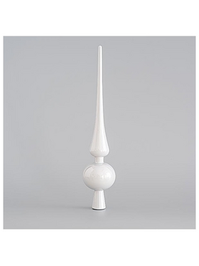 Πλαστικη Κορυφη Δεντρου, Περλε Λευκο, 28cm