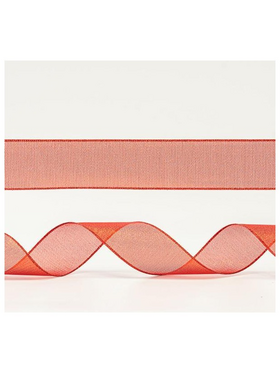 Κορδελα Κοκκινη, Μεταλλικη, 6,35cm, 3m