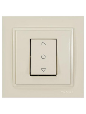 Διακοπτης Ρολλων Μπεζ