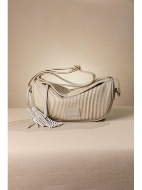 Μαλακή Χιαστί Τσάντα με Αυξομειούμενο Ιμάντα