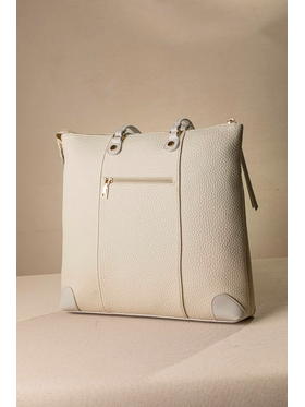 Μεγάλη Τσάντα Ώμου με Casual Logo