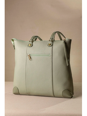 Μεγάλη Τσάντα Ώμου με Casual Logo