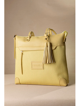 Μεγάλη Τσάντα Ώμου με Casual Logo