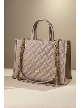 Καπιτονέ Τσάντα με Άποψη