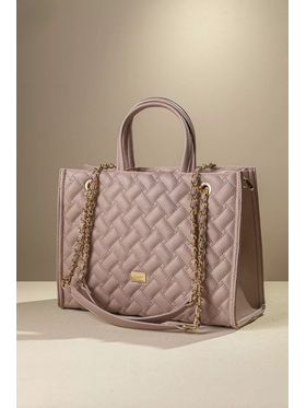 Καπιτονέ Τσάντα με Άποψη