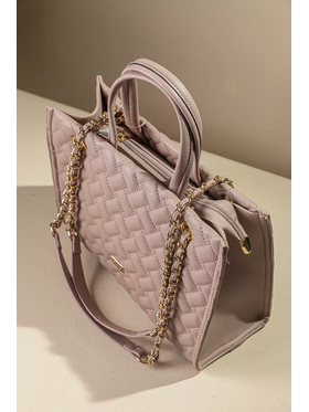 Καπιτονέ Τσάντα με Άποψη