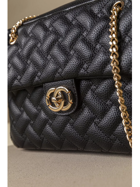 Κλασική Τσάντα Ώμου με Αλυσίδα