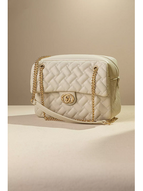 Κλασική Τσάντα Ώμου με Αλυσίδα