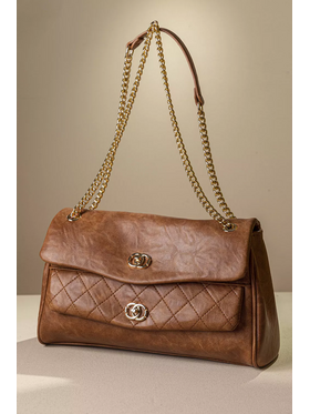 Γυναικεία Τσάντα Ώμου με Αλυσίδα