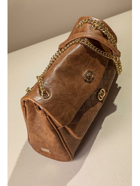 Γυναικεία Τσάντα Ώμου με Αλυσίδα