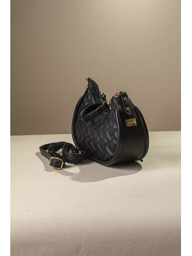 Μικρή Μαλακή Τσάντα Υλικό με Puffy Γαζιά.