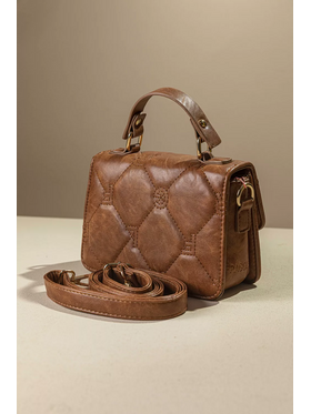 Καπιτονέ Τριθέσια Τσάντα Χειρός