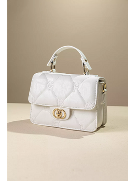 Καπιτονέ Τριθέσια Τσάντα Χειρός