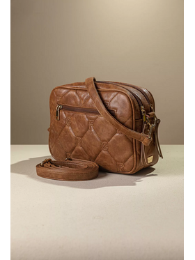 Καπιτονέ Τριθέσια Τσάντα Χειρός